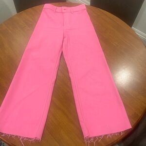 Pink Zara Marine straight Jeans